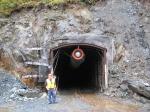 The Niblack Mine adit portal.